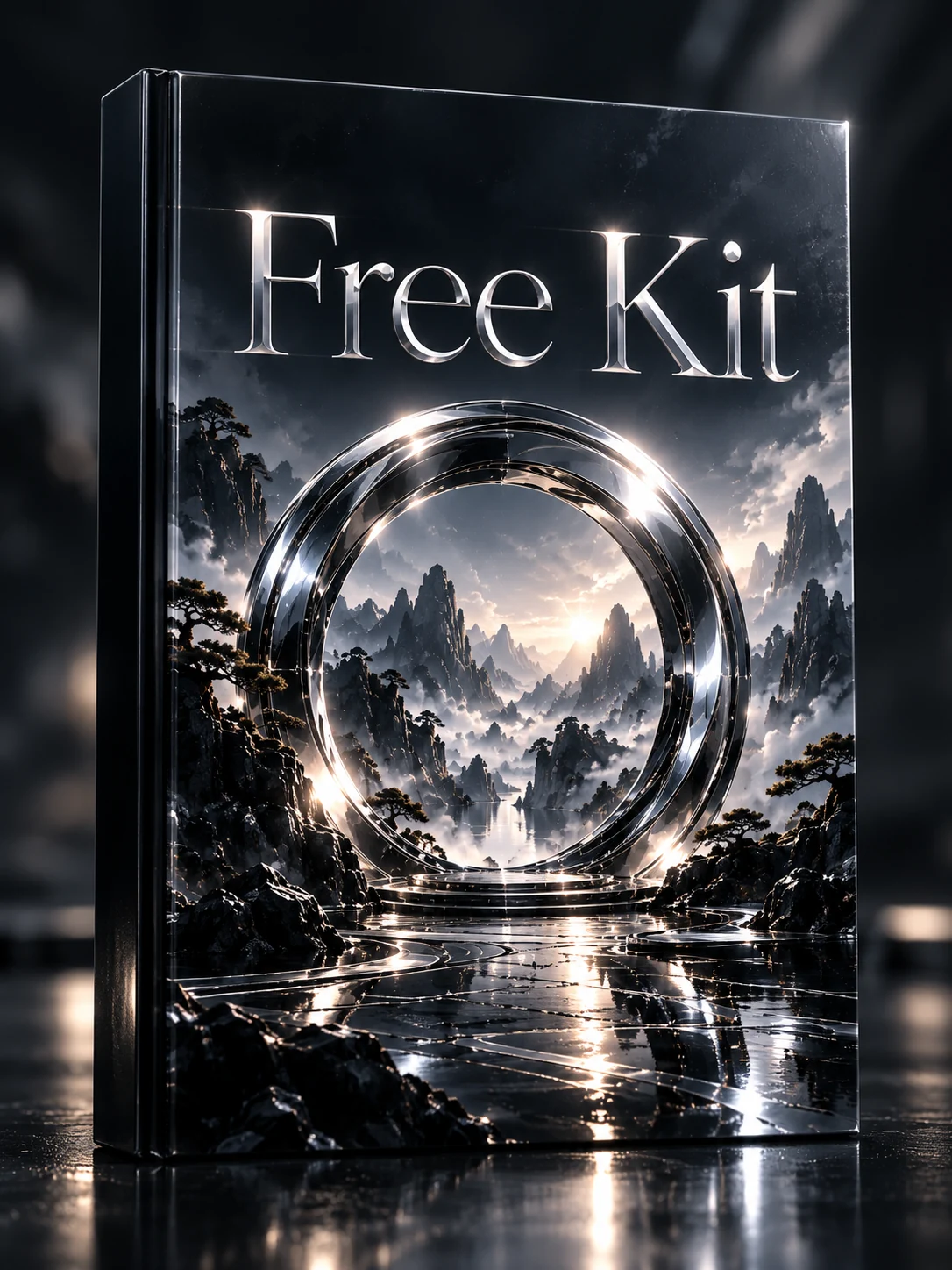 Free Kit printed-title book cover